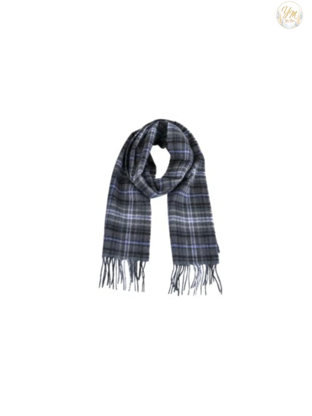 100% Lambswool Plaid Tartan Scarf, Scottish Wool Wrap